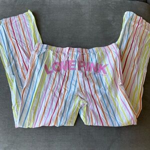 2000s pink pajama pants